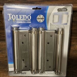 Double Action Stainless Steel Hinges of 6 Inch